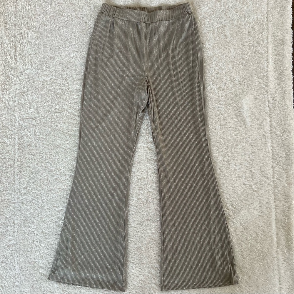 French Connection Striped Wide-Leg Pants